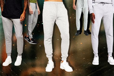 gray sweatpants season|More.